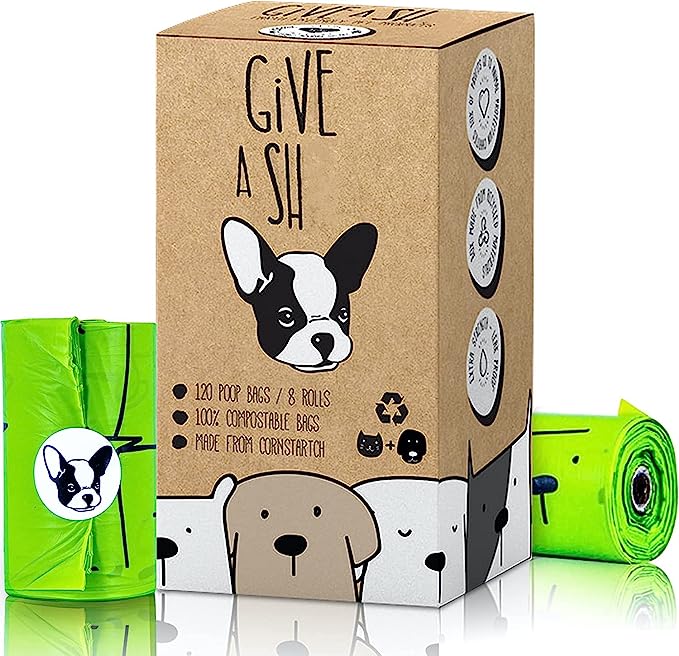 Give a Sh!t - Compostable Dog Poop Bags (120 bags)